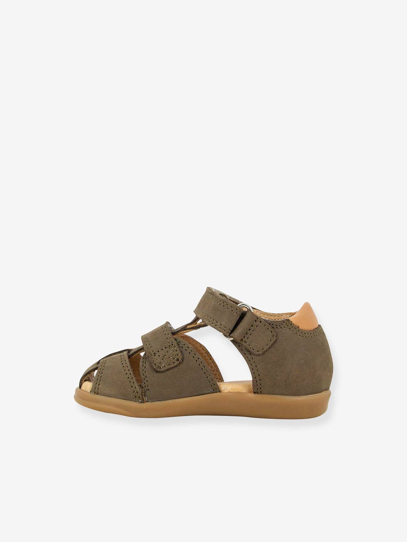 Sandales Pika Scratch SHOO POM® gris piombo