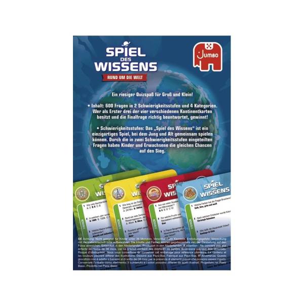 Spiel des Wissens: Rund um die Welt Kartenspiel