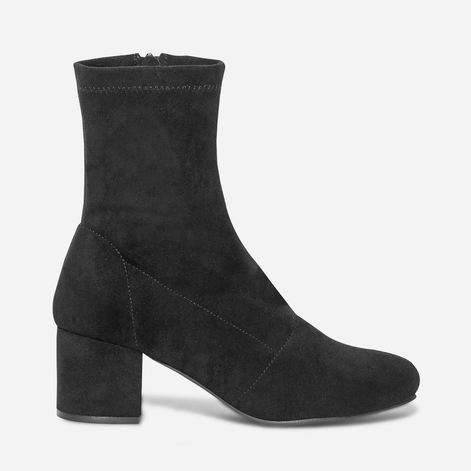Boots noir en suédine