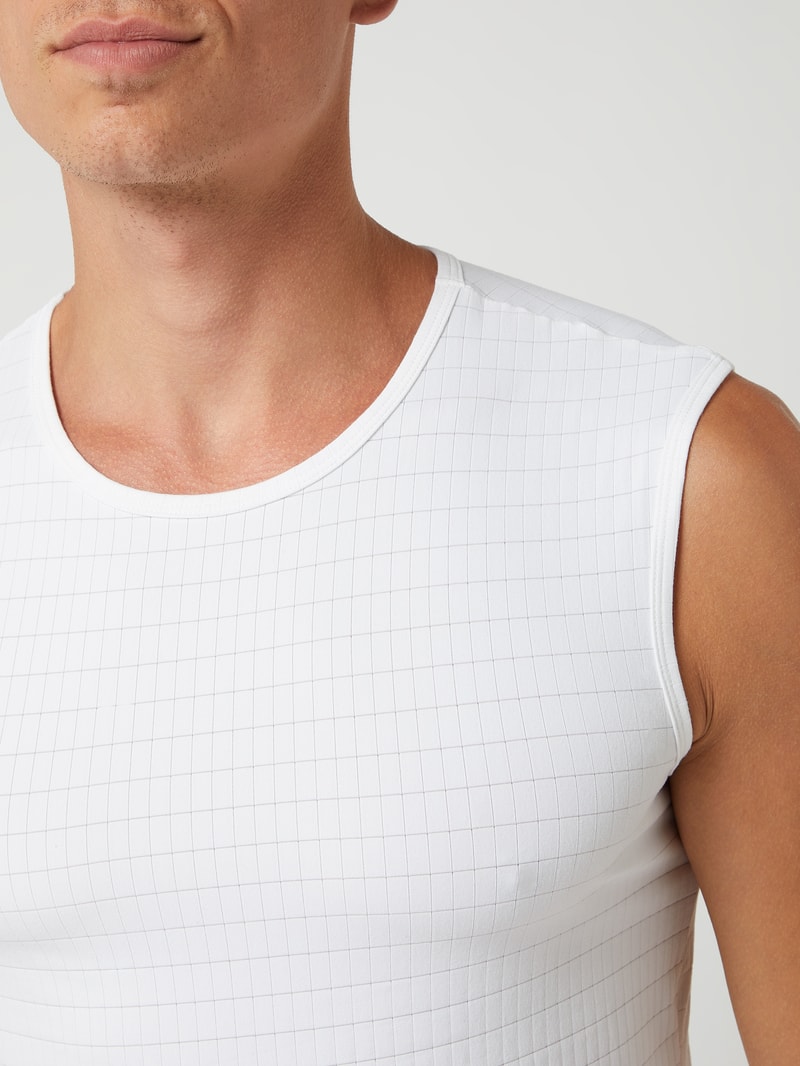 Tanktop mit Stretch-Anteil in weiß