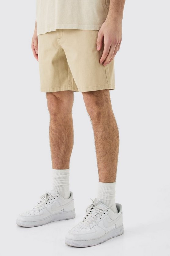 Slim-Fit Chino-Shorts