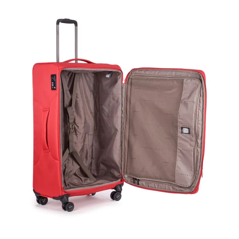 Stratic Stratic Light + - Koffer-Set 3-teilig (S, M, L) - Rot