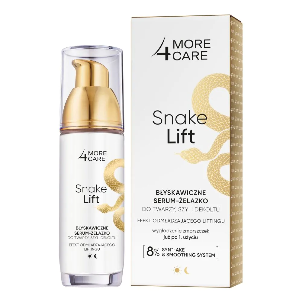 More4Care Snake Lift Instant Serum-željezo za lice, vrat i dekolte