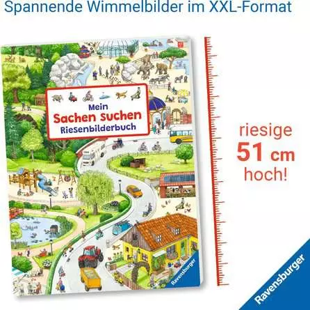 Mein Sachen suchen Riesenbilderbuch