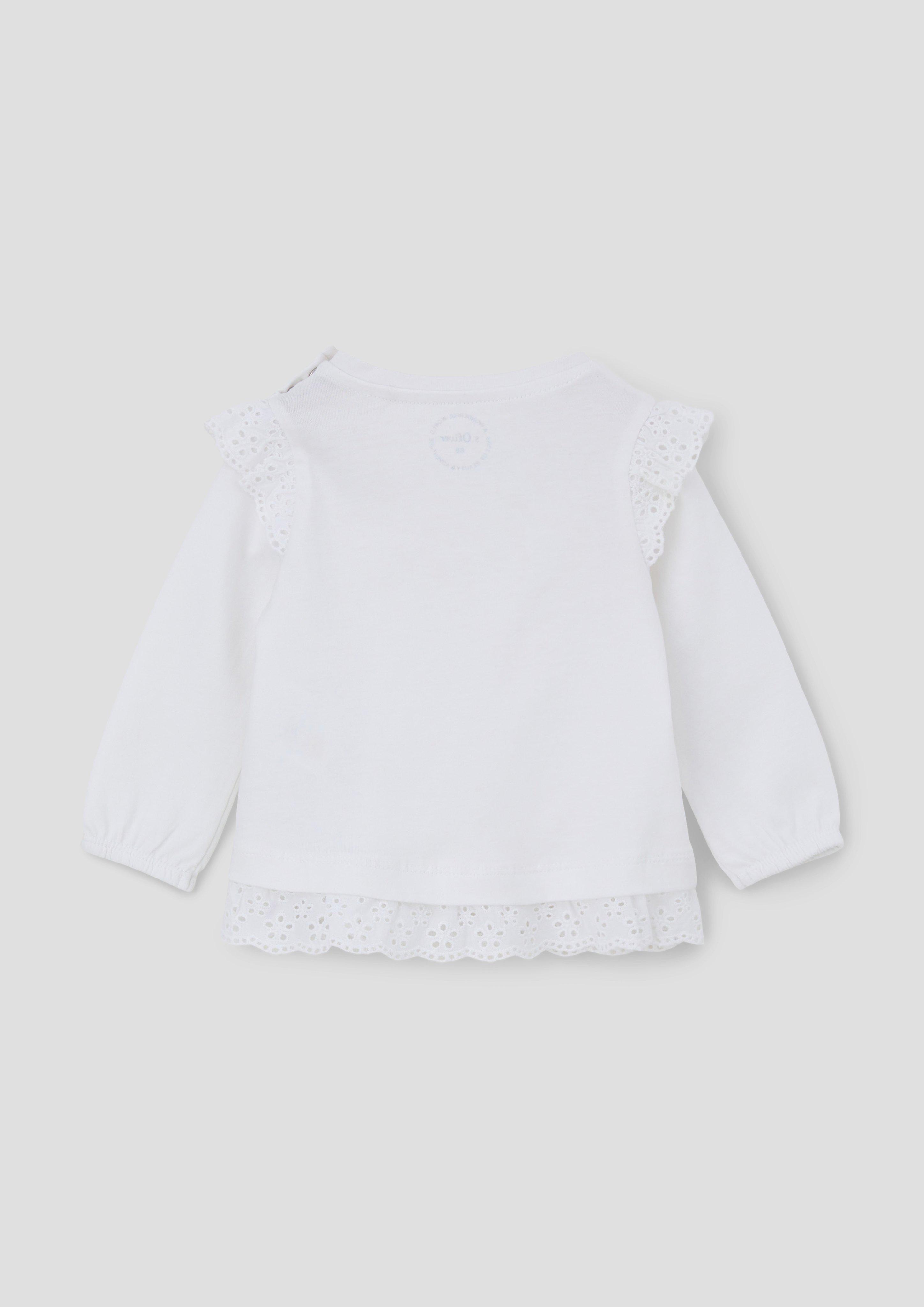 Longsleeve mit Rüschen  2140158-0100