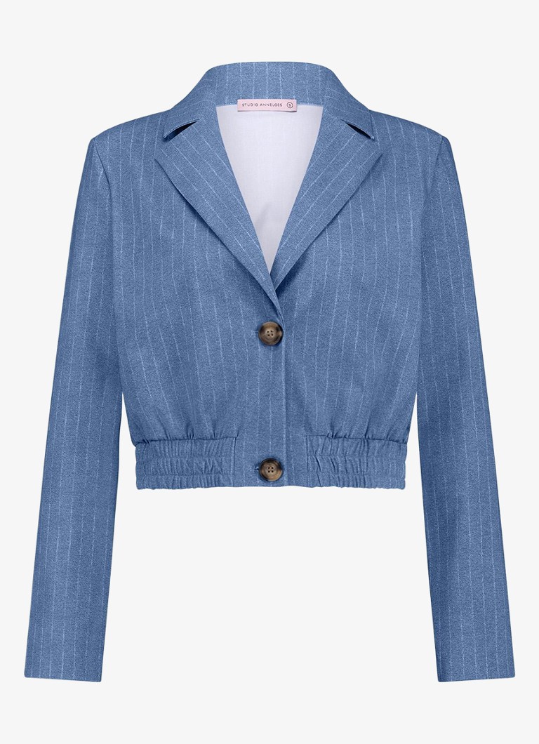 Blazer court Ruby de Studio Anneloes à imprimé rayé