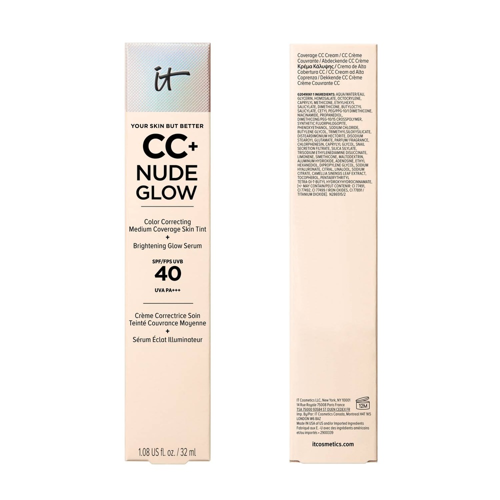 It Cosmetics Your Skin But Better™ CC+ Cream Nude Glow CC Crème Correctrice Illuminatrice