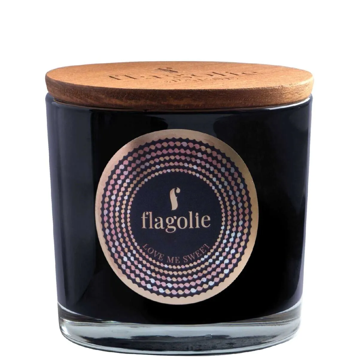 FlagolieBlack Label Love Me Sweet Scented Soybean Candle 170 γρ