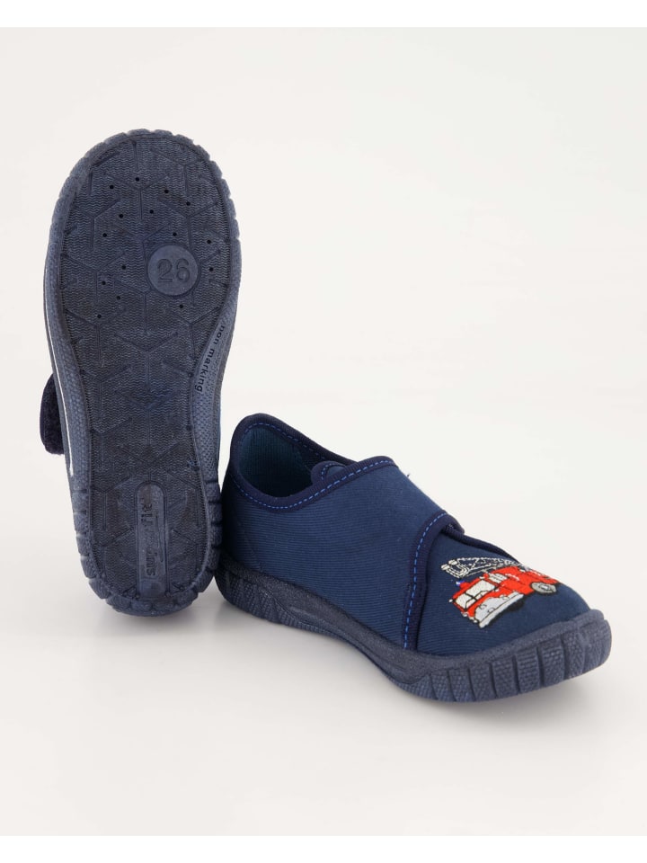 superfit Hausschuhe in Blau günstig kaufen