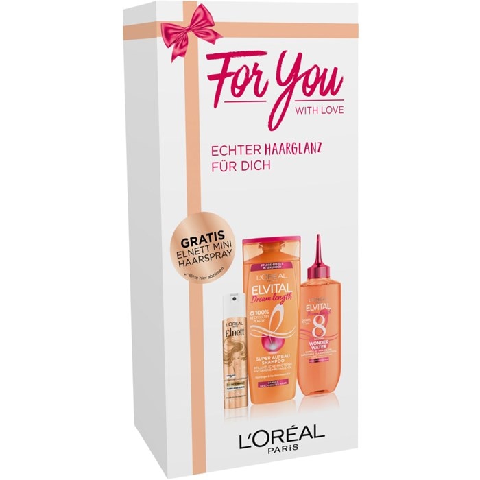 Shampoo Geschenkset Elnet & Elvital Haarglanz von L’Oréal Paris