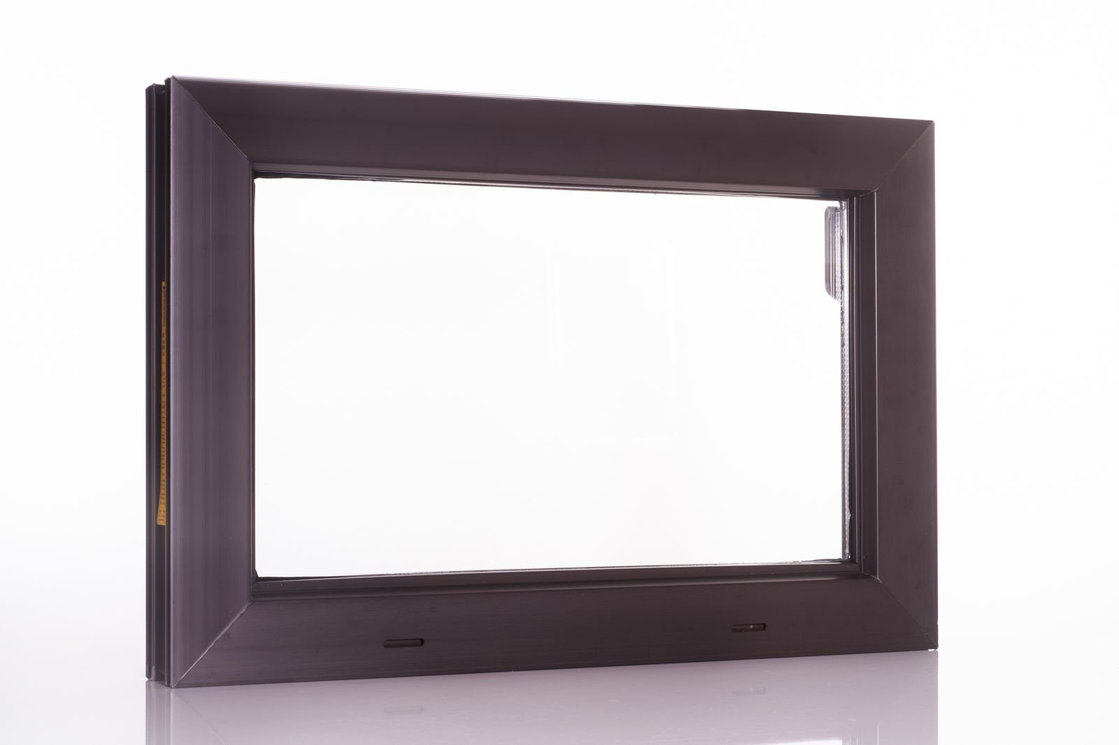 ACO Severin Ahlmann GmbH & Co. KG Kellerfenster ACO 60cm Nebenraumfenster Kippfenster Einfachglas Fenster braun Kunststofffenster, wärmeisolierende Kunststoff-Hohlkammerprofile