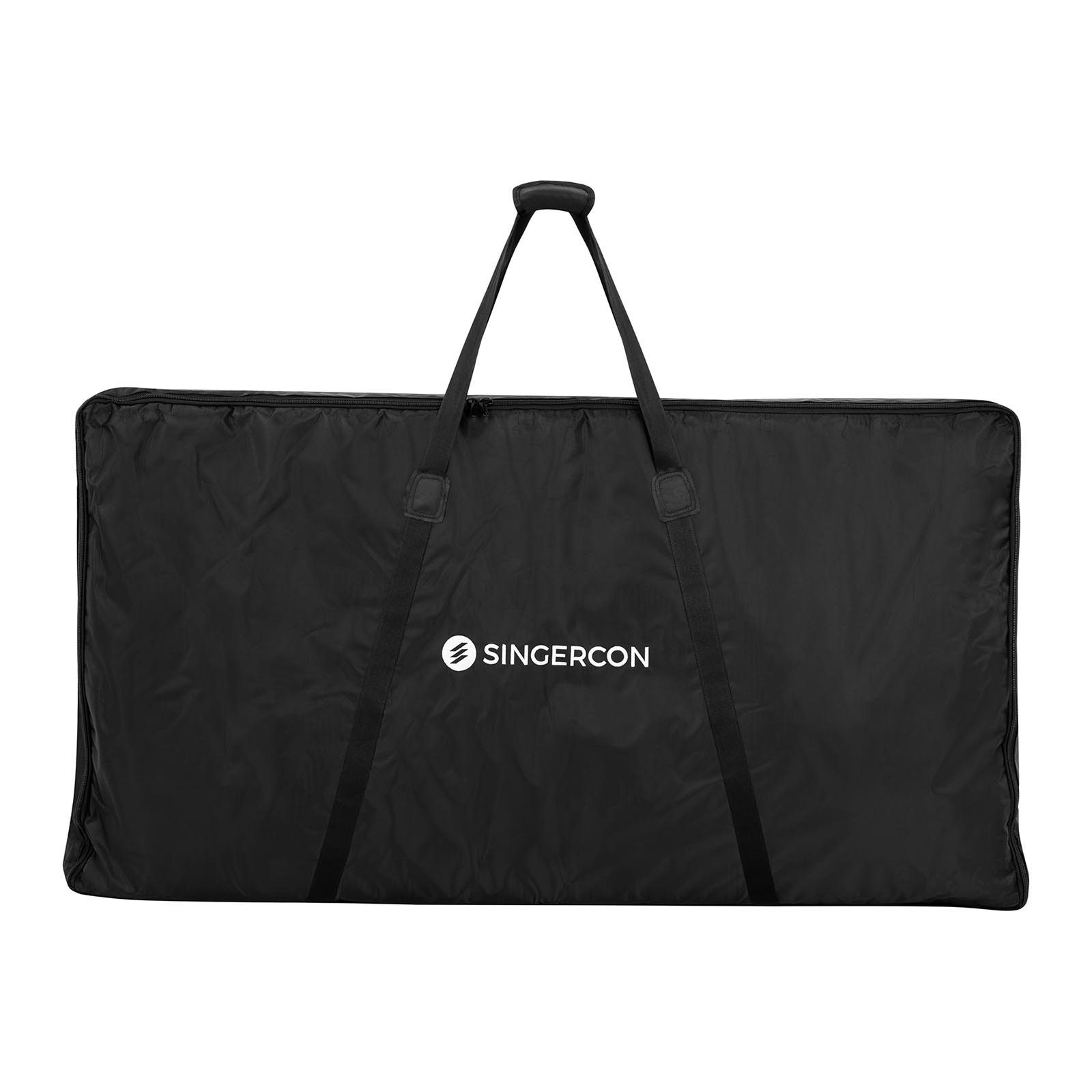 Singercon Klapptisch DJ-Tisch bis 100 kg klappbar DJ-Booth 94 cm Stretchcover schwarz &