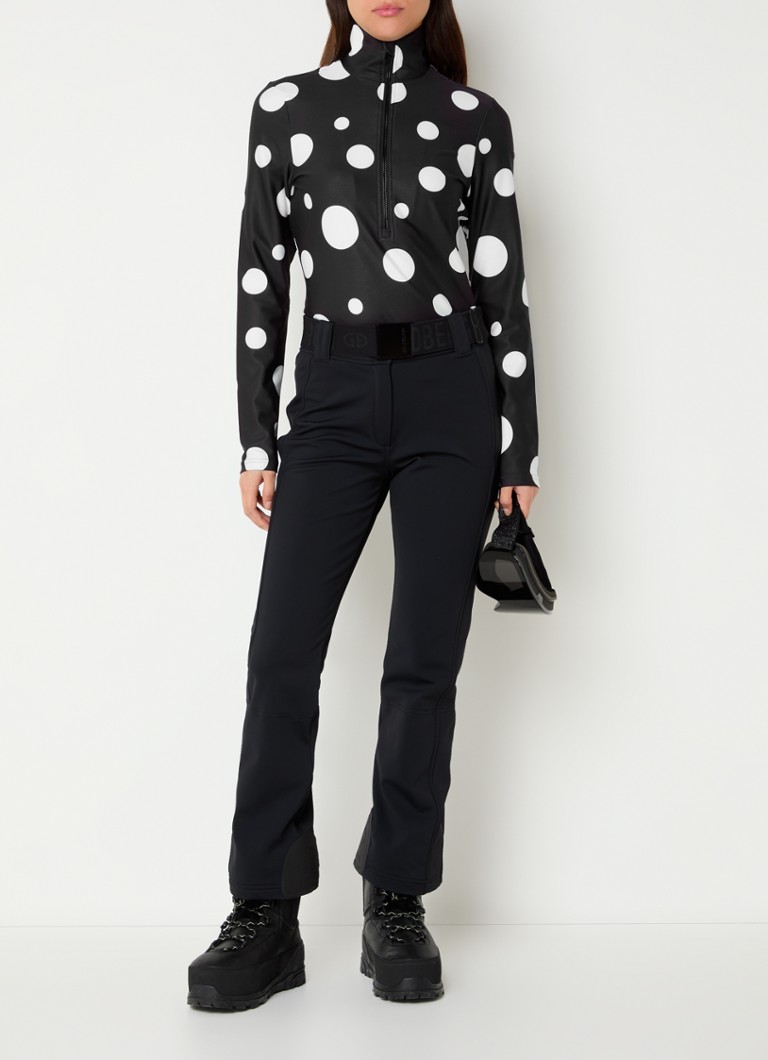 Goldbergh Dottie ski pully with polka dot print