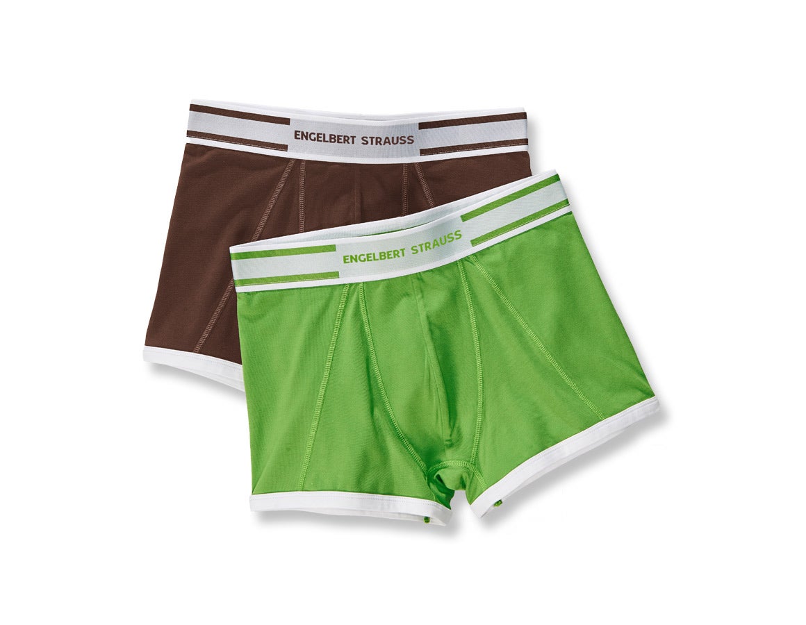 e.s. cotton stretch Pants Colour, 2er Pack