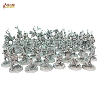Dungeons & Lasers - Townsfolk Miniature Pack