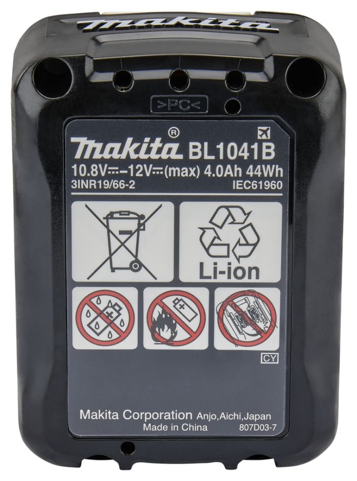 Makita pribor 197406-2 BL1041B baterija 12 V 4.0 AH Li-ion