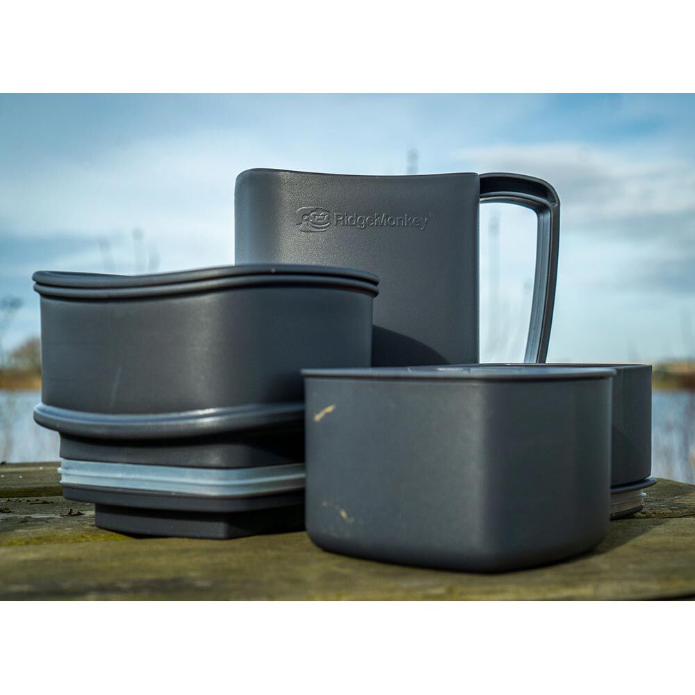 Thermos ridgemonkey set thermomug dlx brew gray