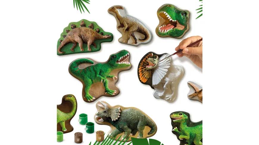 SES Creative - Gießen und anmalen - Dinowelt