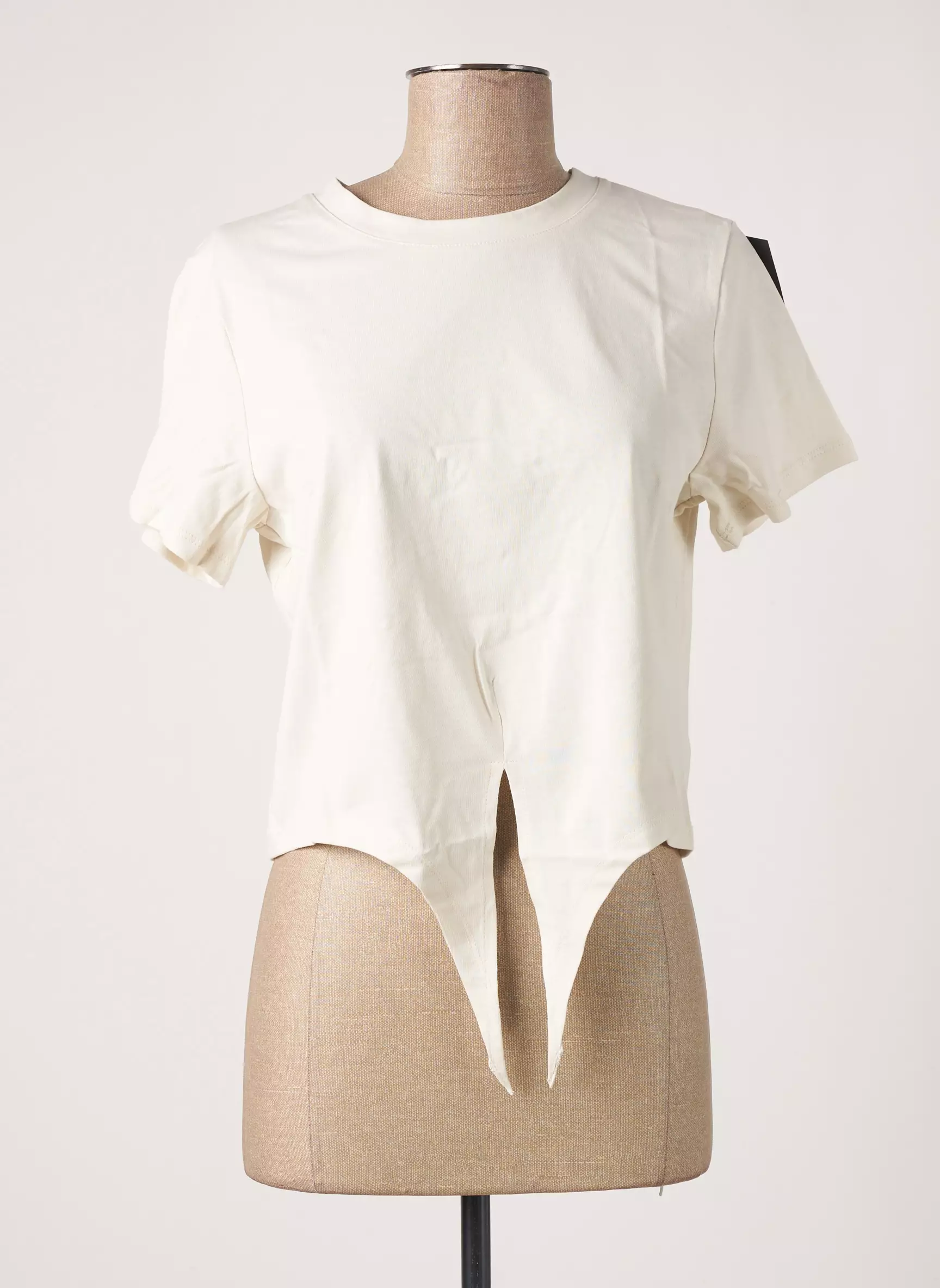 Na Kd Tshirts Femme couleur beige