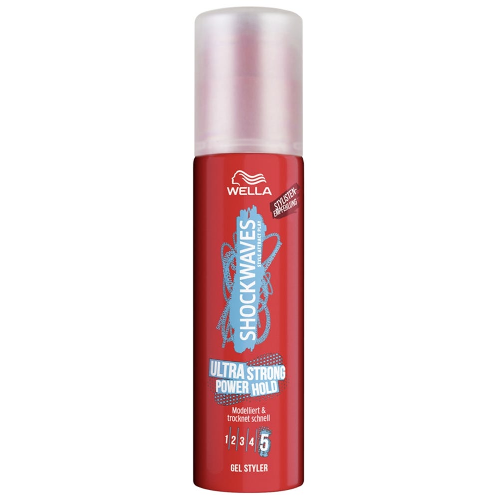 Wella Shockwaves Ultra Strong Power Gel Styler 100 ml