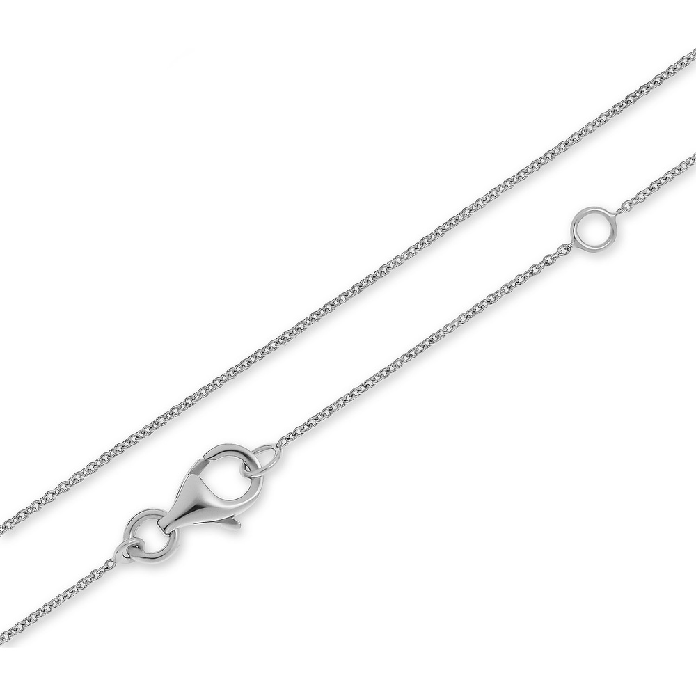 Valeria Chaînette 585 Or rose, 585 Or blanc collier