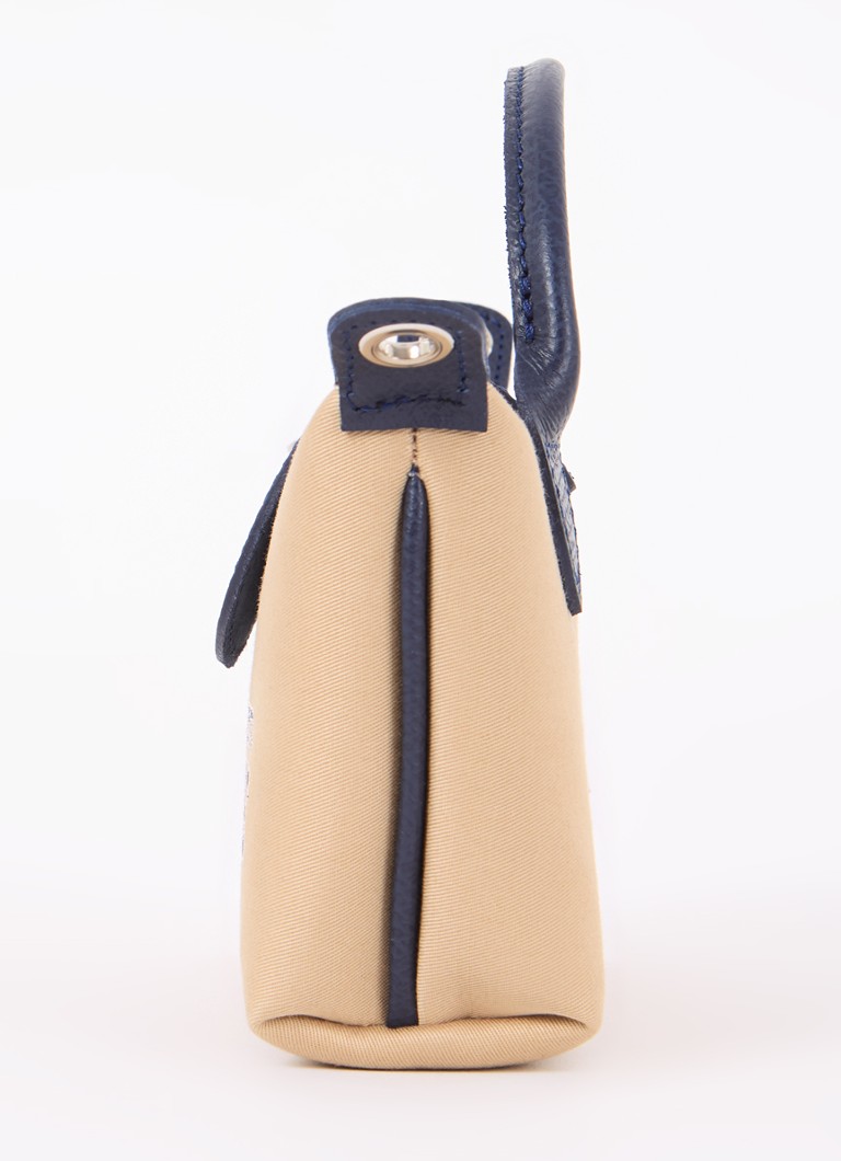 Longchamp Le Pliage Collection kézitáska logós mintával