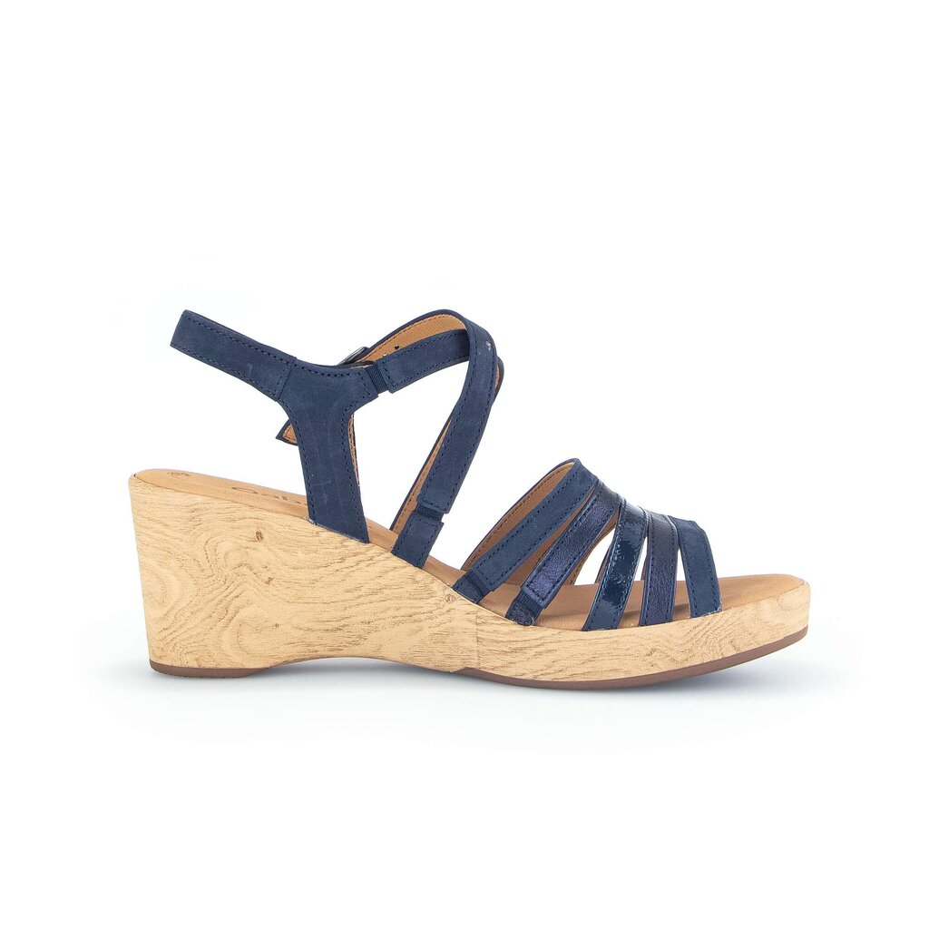 Gabor fashion Keilsandalette blau