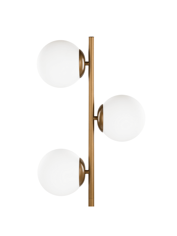 Beliani Stehleuchten WADI in Gold - (W) 35 x (H) 153 x (L) 35 cm günstig kaufen onesize
