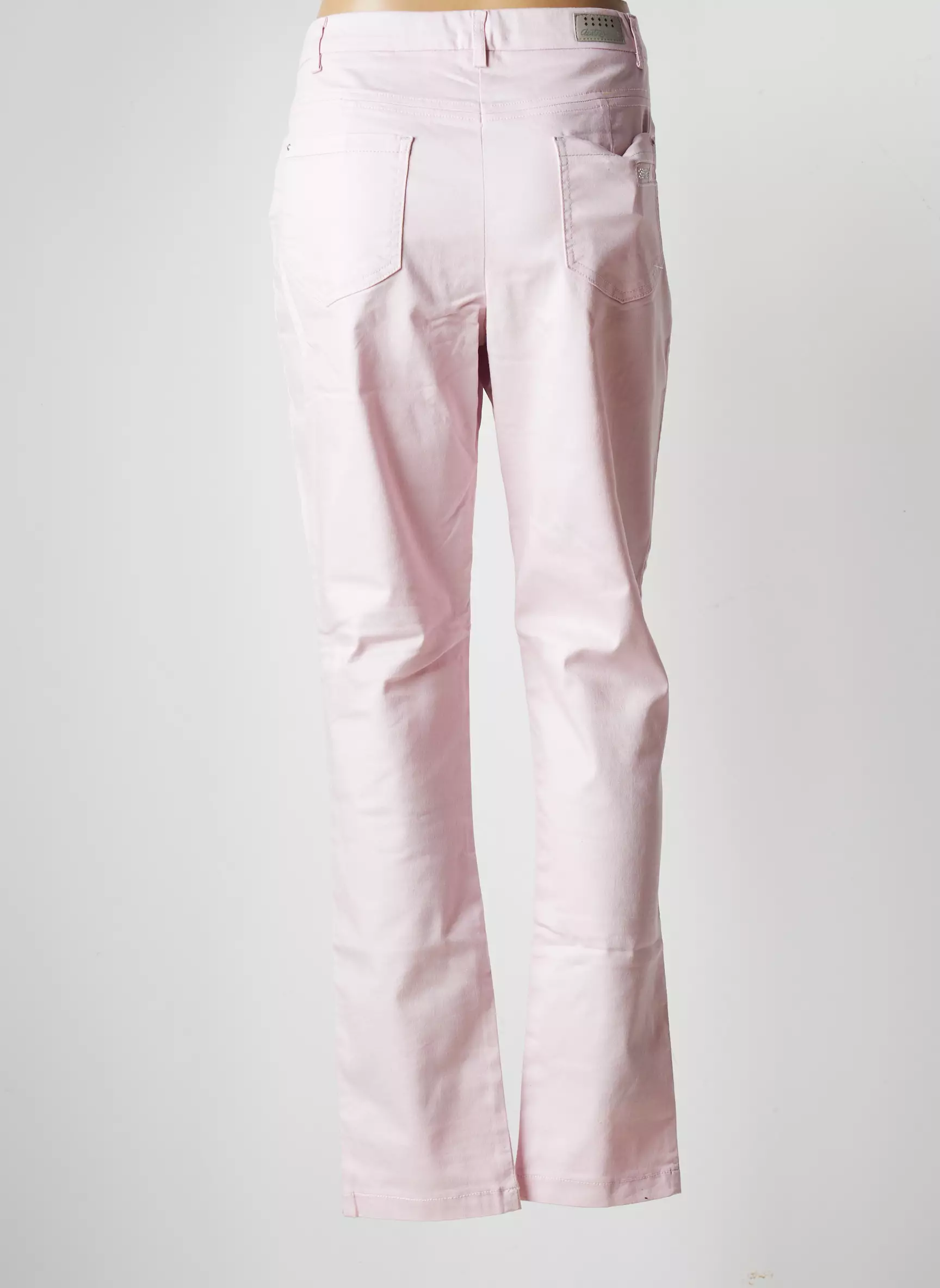 Christine Laure Pantalons Slim Femme couleur rose
