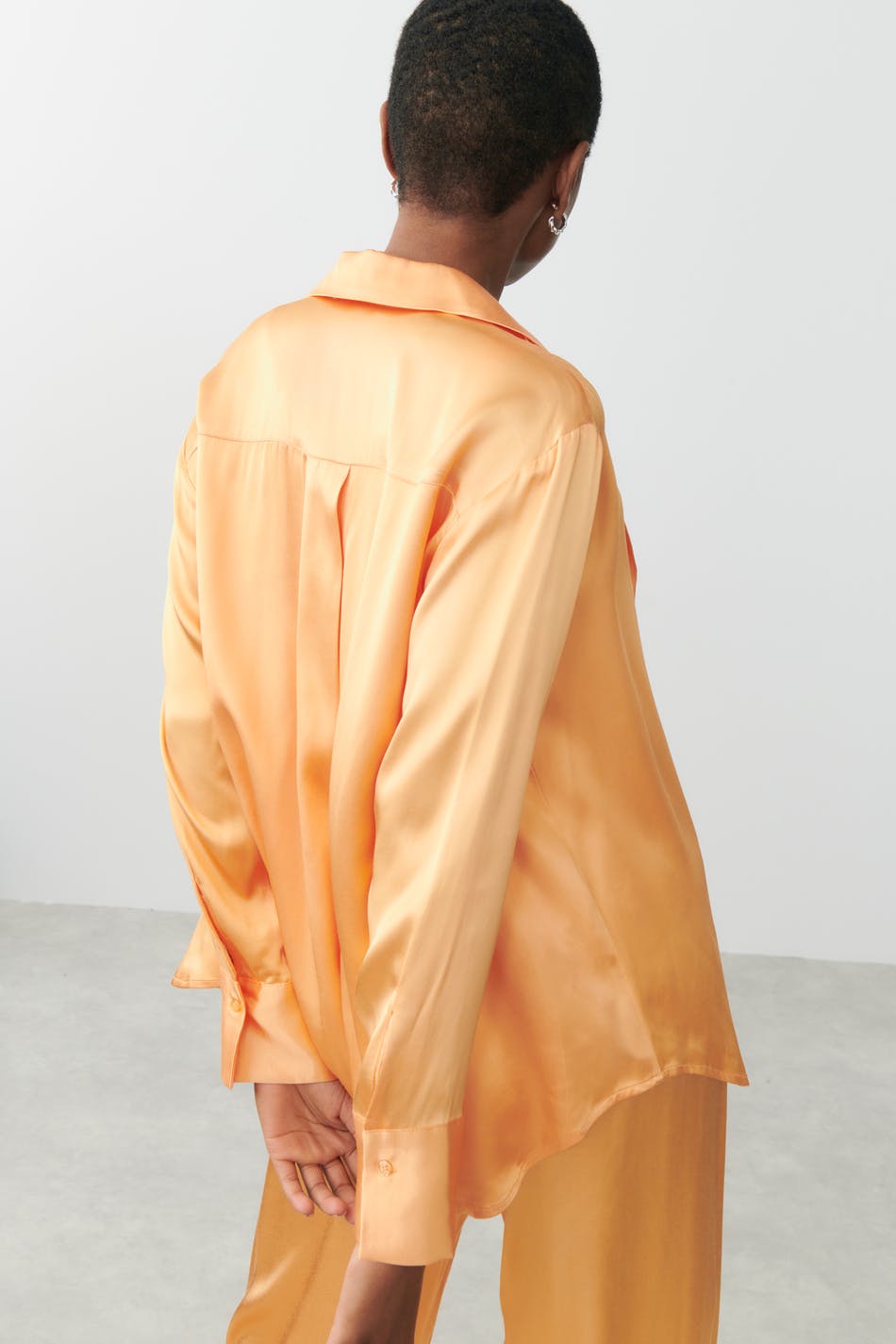Satin shirt