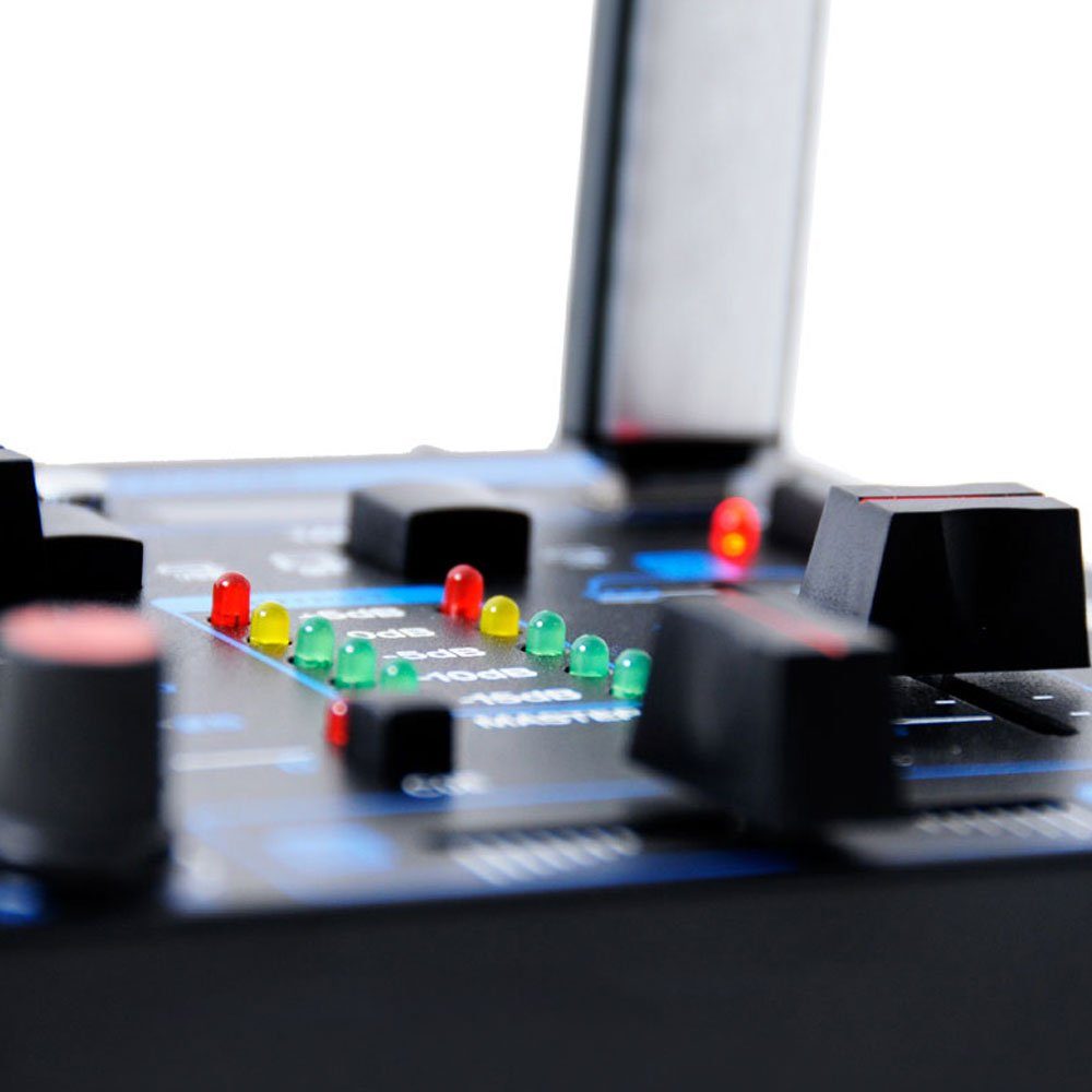 etc-shop Mischverstärker (DJ Mischpult Party Musikanlage Mixer USB/MP3 Crossfading)