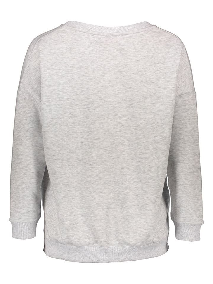 miss goodlife Sweatshirt in Hellgrau günstig kaufen