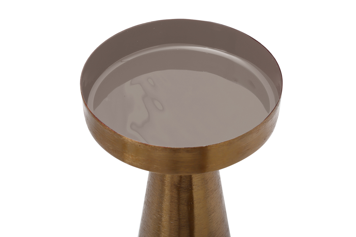 Kayoom Kerzenhalter Art Deco 135 Gold / Grau