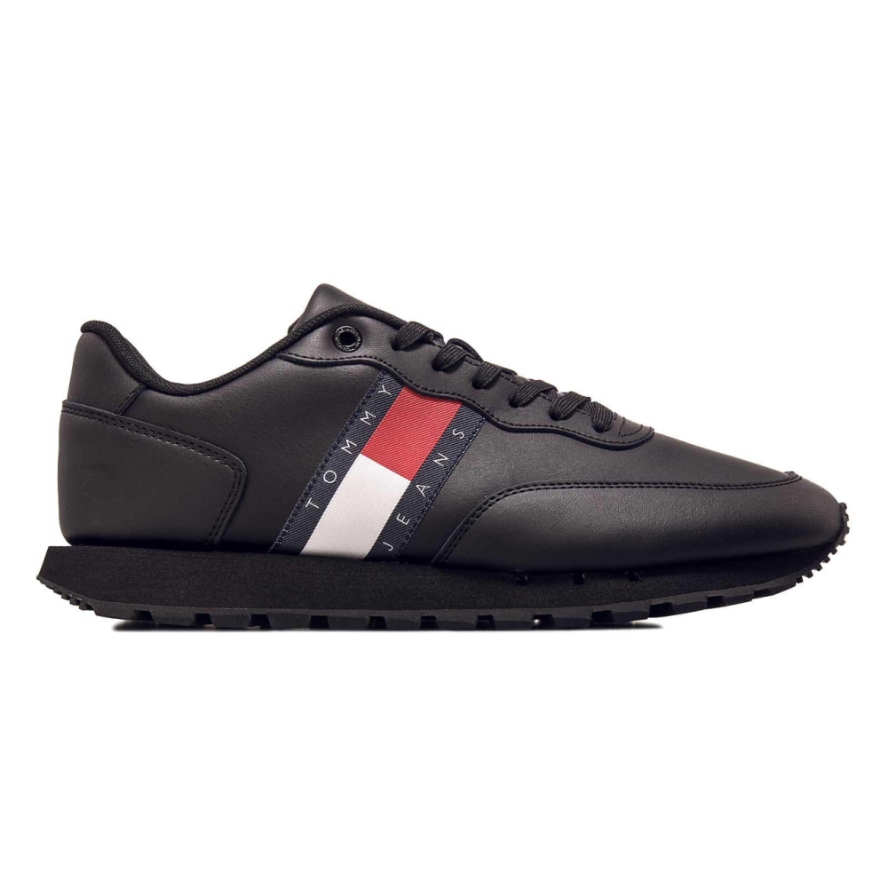 Tommy Hilfiger Leather Runner EM0EM008980GK / schwarz