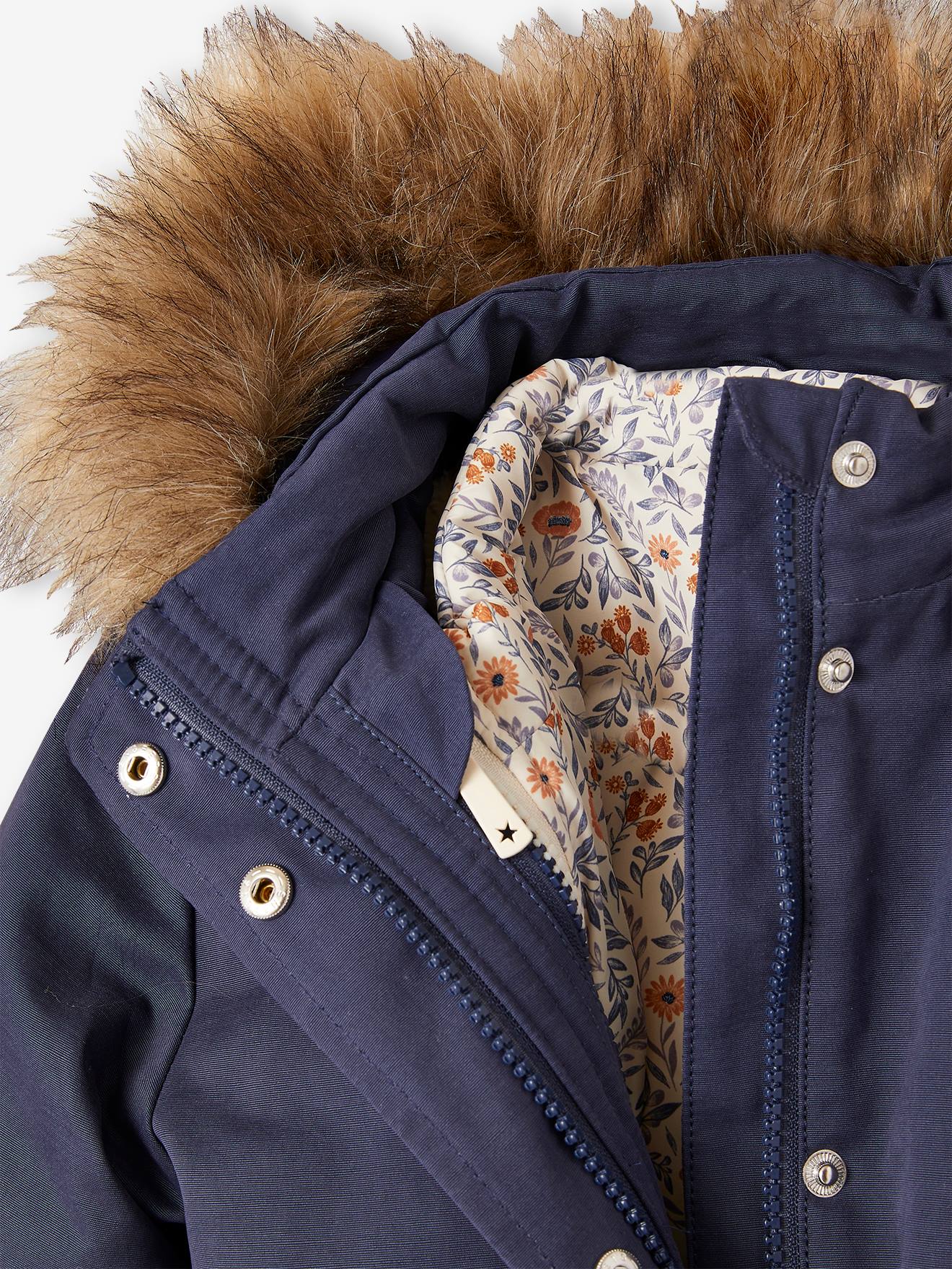 Parka 3 en 1 hiver fille vert