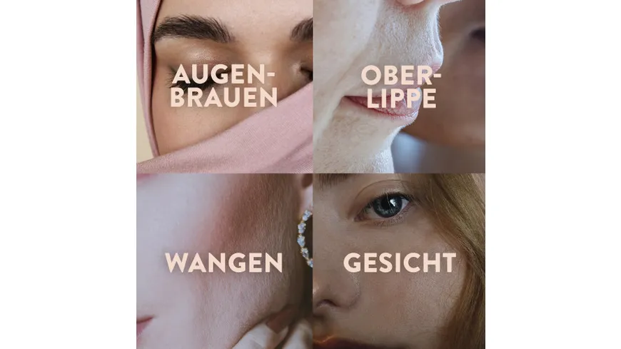Veet PURE Gesicht Kaltwachsstreifen Sensible Haut