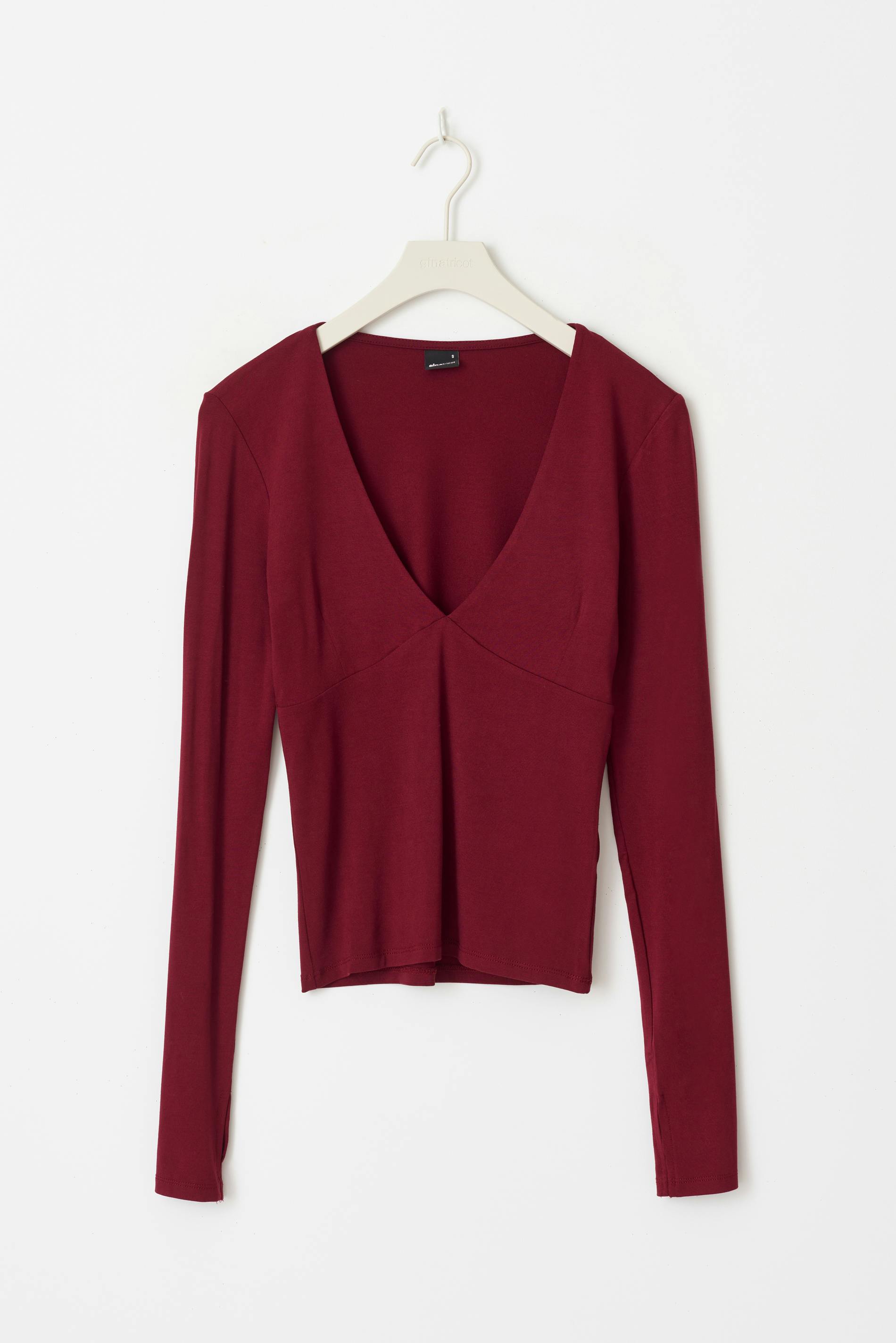 Soft touch v-neck top