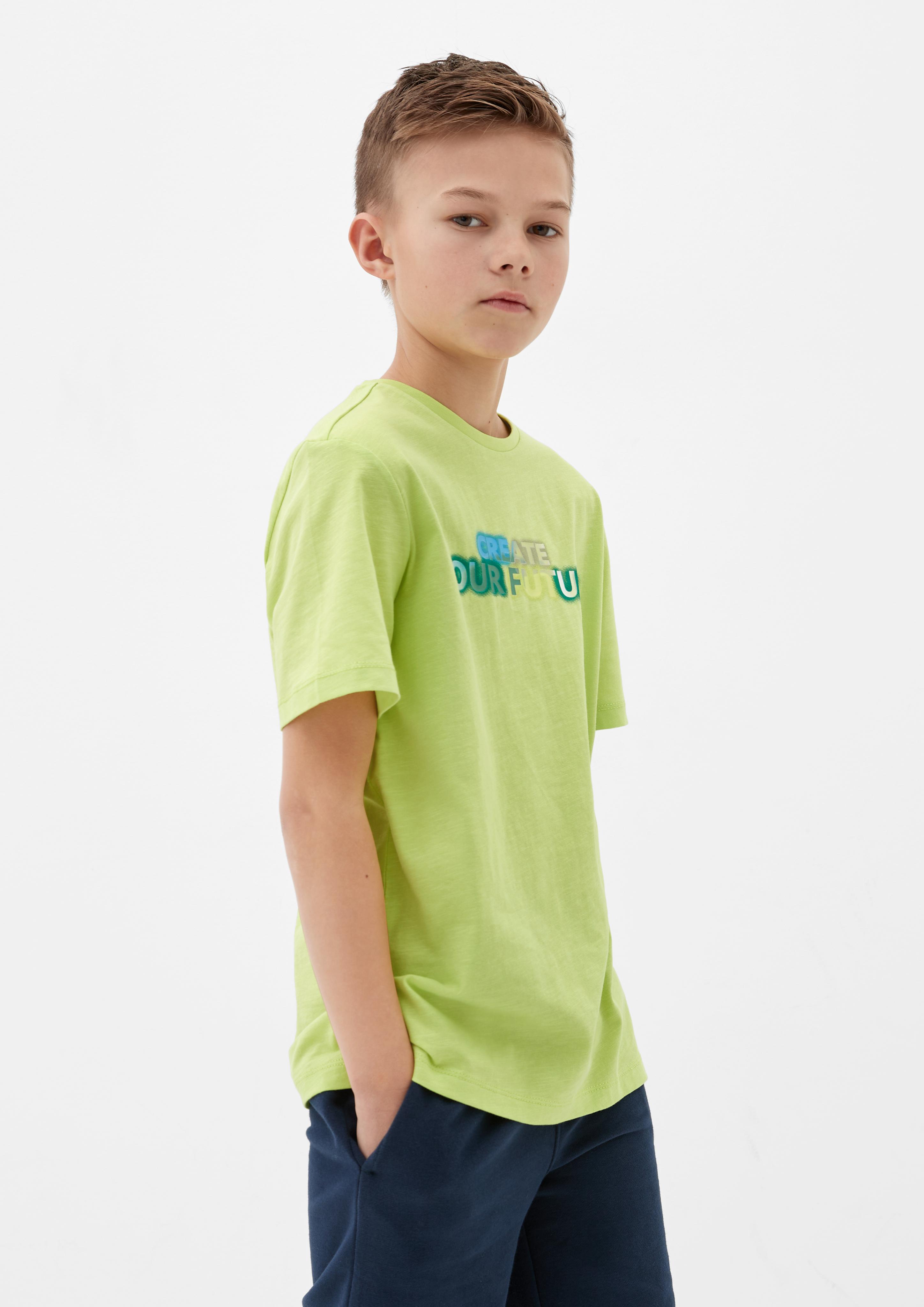 T-Shirt mit Statement-Print  2128283-7040