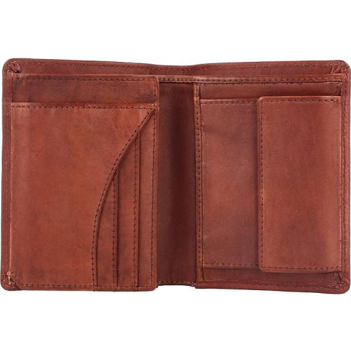 Greenburry Vintage Washed Geldbörse Leder 10 cm