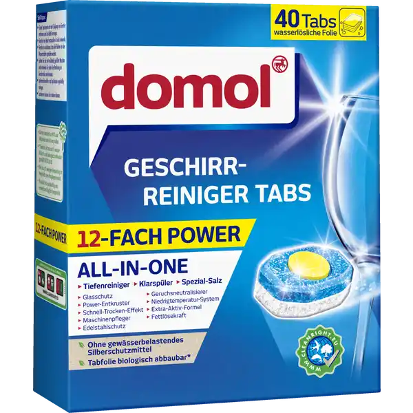 Geschirr-Reiniger Tabs 12-fach Power