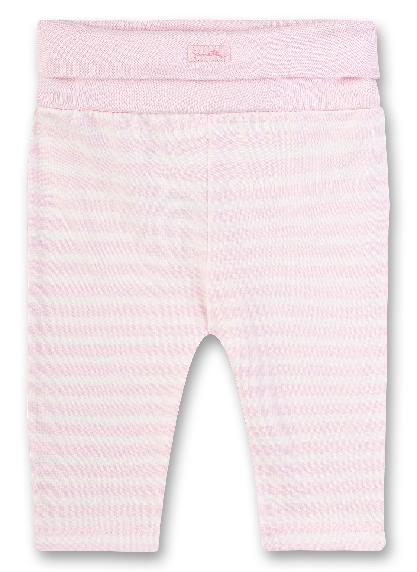 Mädchen-Hose Rosa-geringelt
