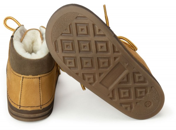 Däumling softie ~ Ecki HighCut Winter Sneaker ~ Cognac