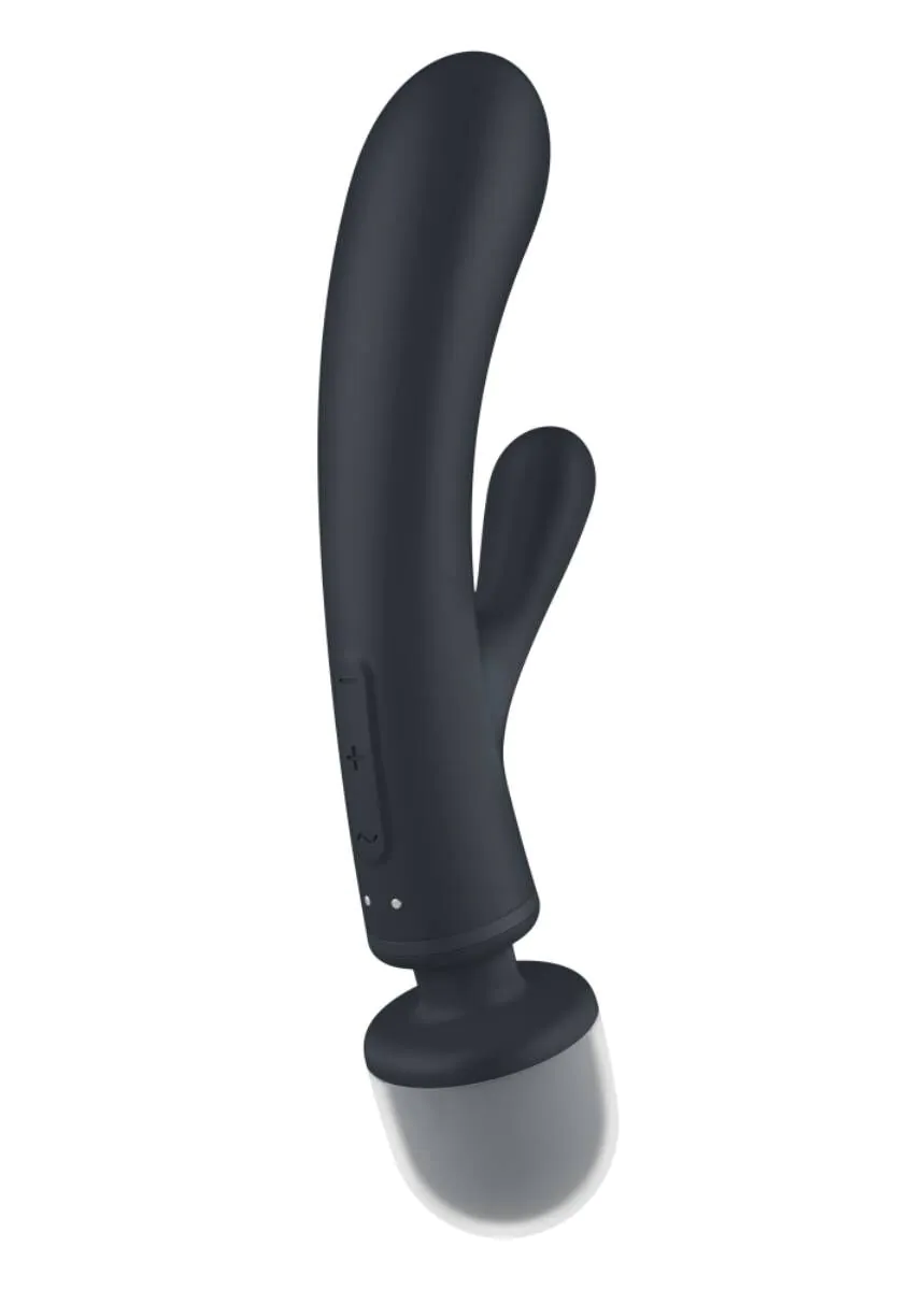 Satisfyer Triple Lover Massageapparat Grå