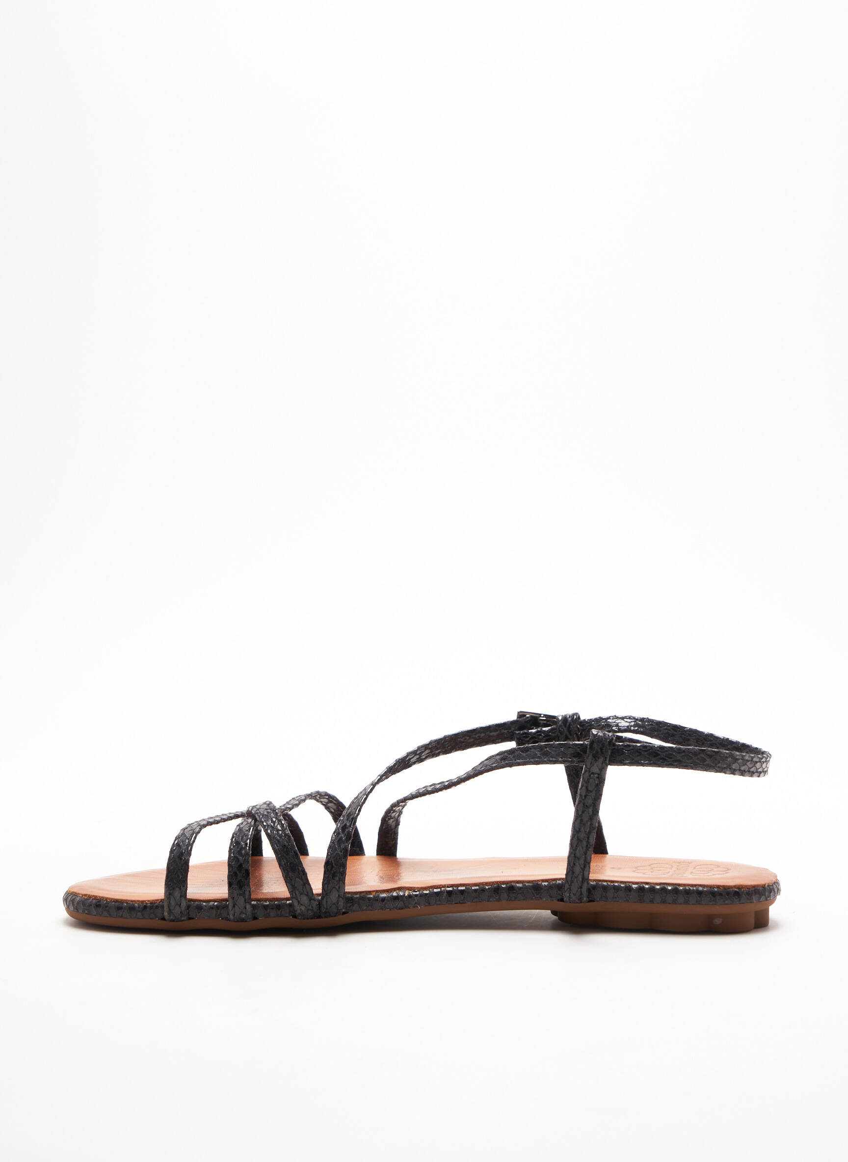 Porronet Sandales Nu Pieds Femme couleur noir