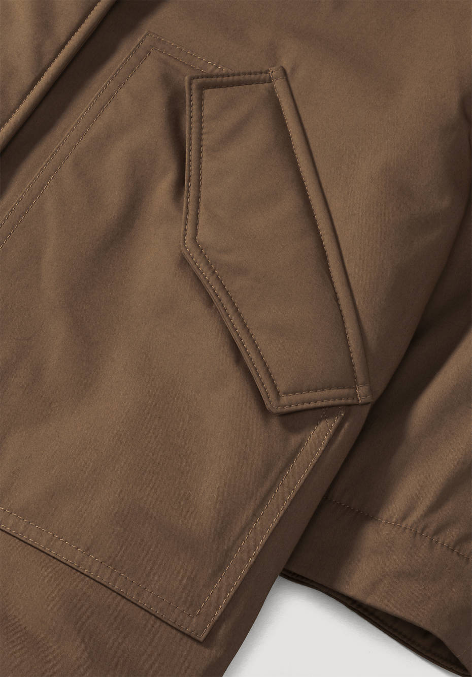 Parka Nature Shell aus reiner Bio-Baumwolle