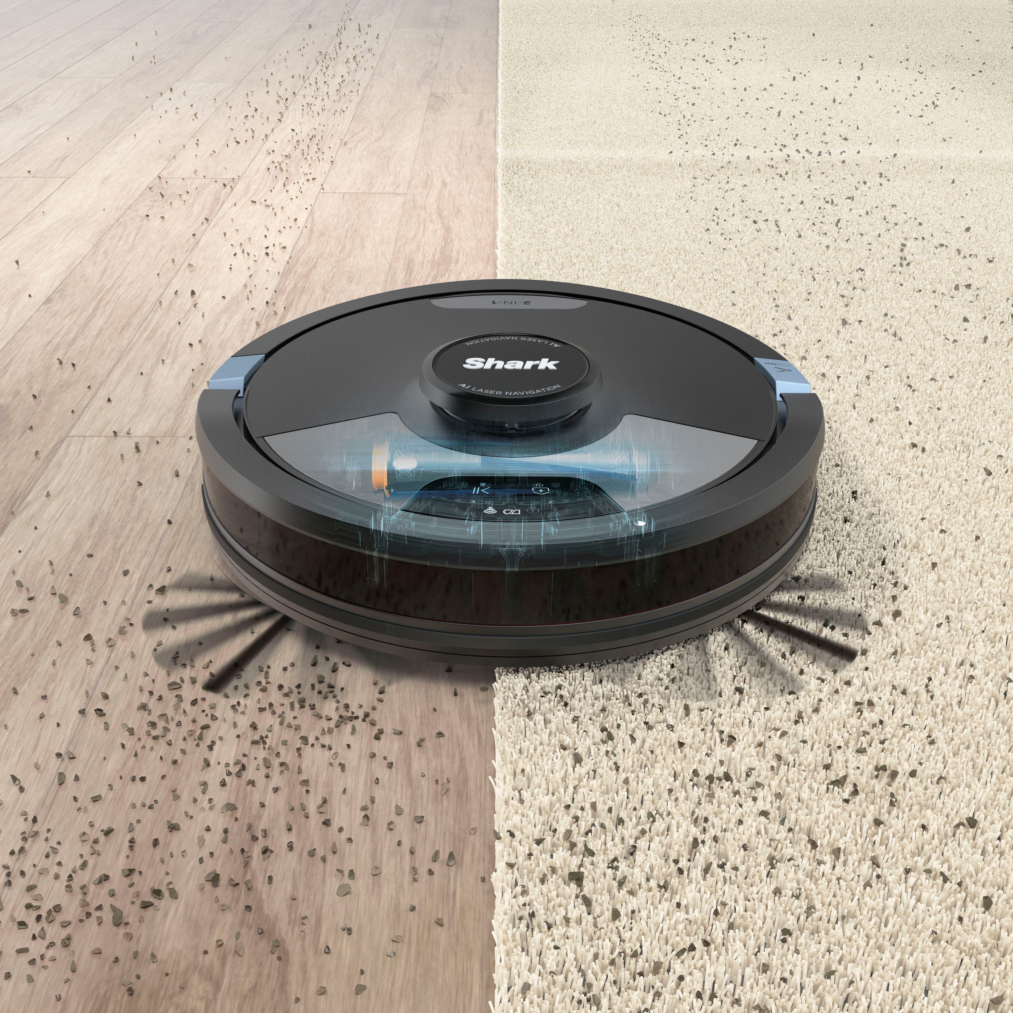 Shark Saugroboter AI ULTRA 2-in-1 Saugroboter [RV2600WDEU], 20 W