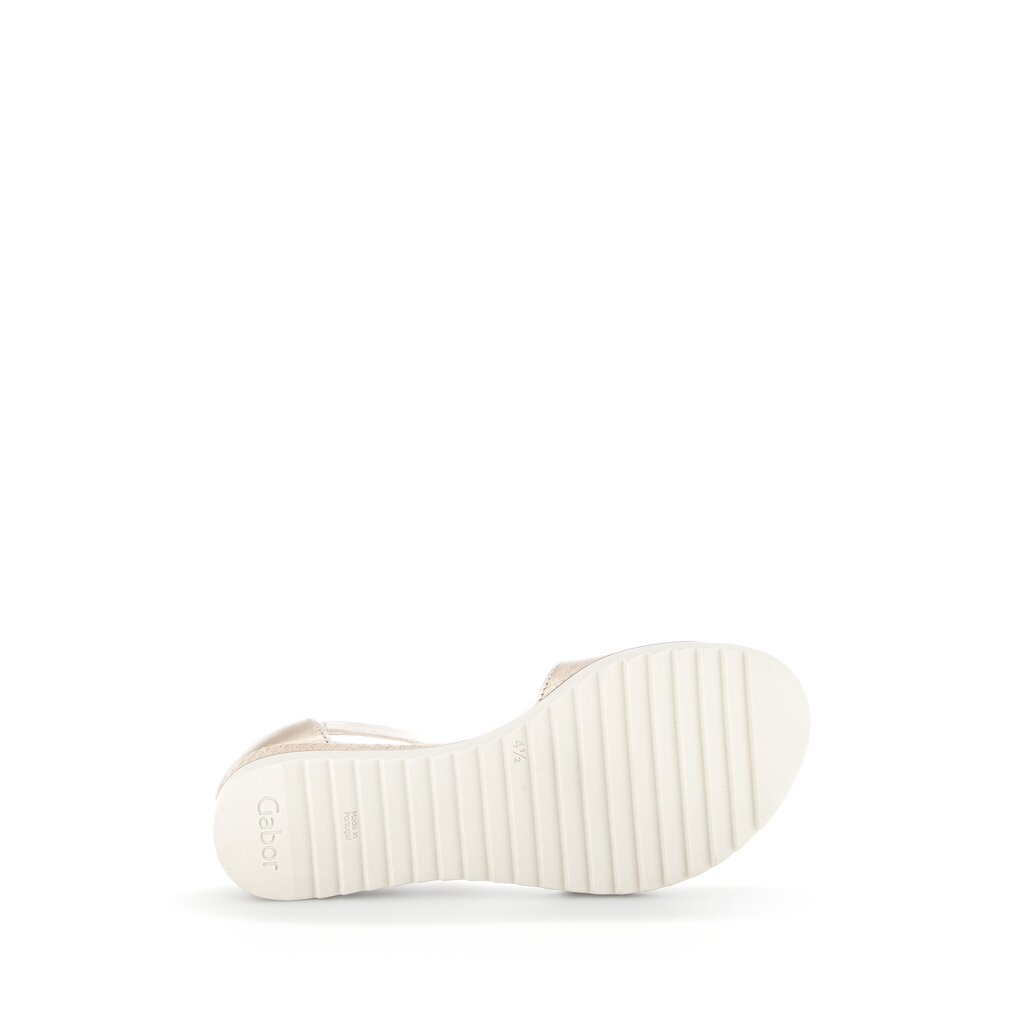 Gabor comfort Keilsandalette gold