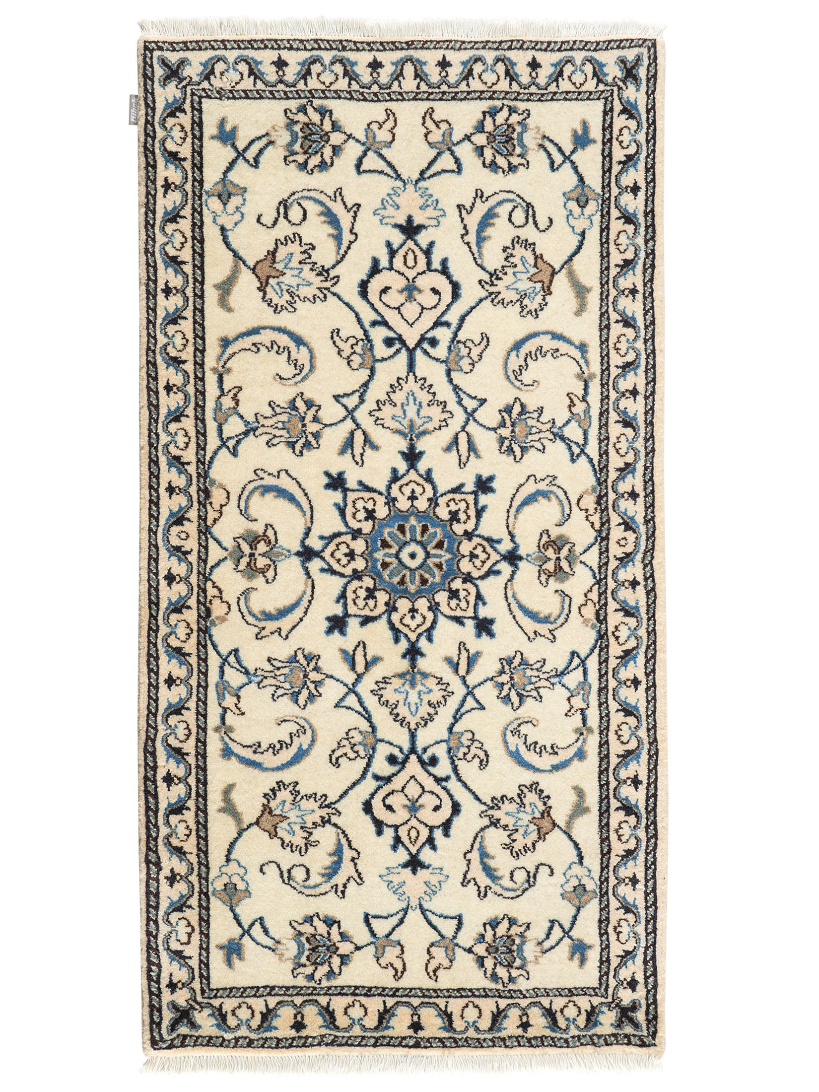 Kaschmar Nain 12 Lah ca. 70 x 135 cm, Unikat / Einzelstück