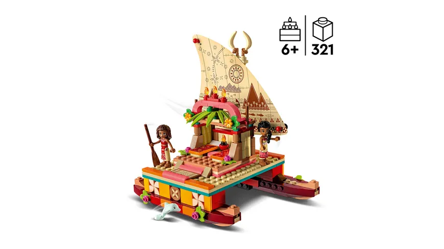 LEGO |  Princess 43210 Vaianas Katamaran