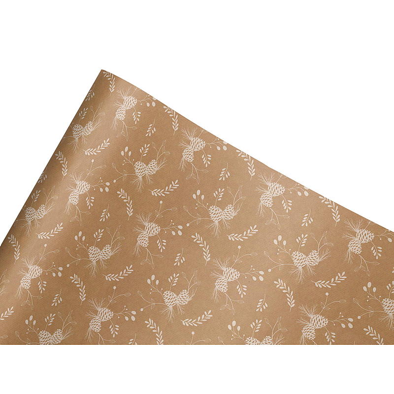 Home Julepapir 4 m x 70 cm, Kraft